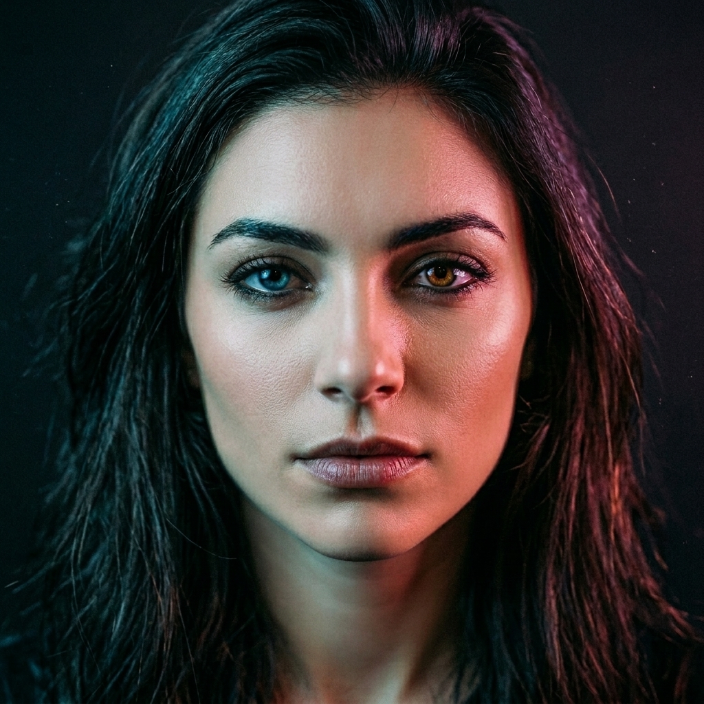 Retouched hero portrait