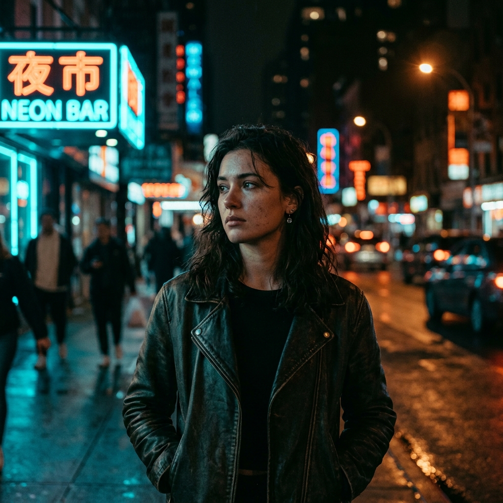 Nocturne — cinematic portrait grade